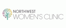 Logo of Northwest Women's Clinic featuring a tree with multi-colored leaves on the left side and the text "Northwest Women's Clinic" to the right of the tree in a modern, sans-serif font, subtly symbolizing their expertise in revenue cycle management.